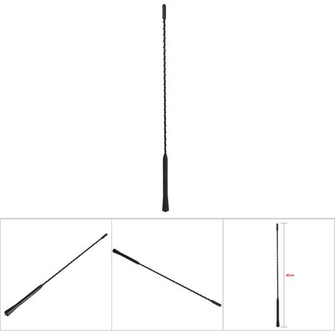 Universelle FM/AM-Autoradioantenne mit Verstärker, 16 Zoll