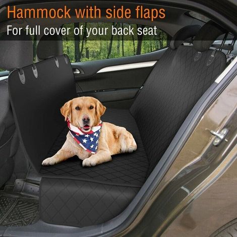 Housse de siège pour chien, 6 couches 100 % vraiment étanche, protection complète des portes arrière du véhicule (XLarge 152 x 163 cm)-DPZO (1/4)