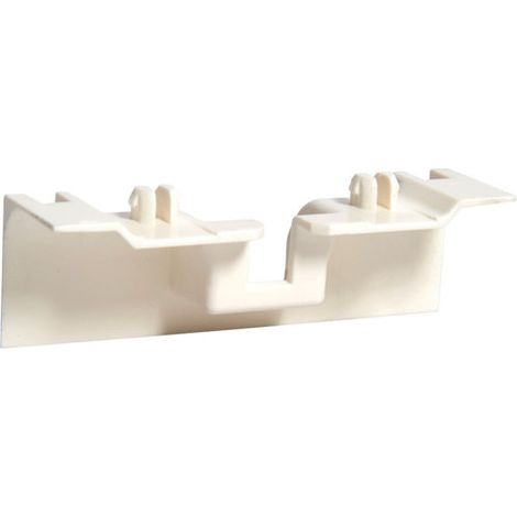 Pièce de recouvrement de support d'appareillage pour plintheSL20055 Pure HAGER SL20055AF9016