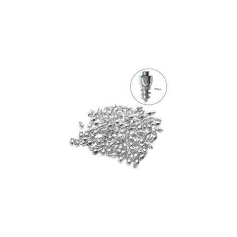 100 piezas de clavos antideslizantes para neumáticos de bicicleta (tamaño: A) - Crezuo