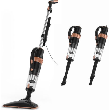 Aspirateur Balai avec Fil, aspirateur Balai et à Main 2 en 1, aspirateur sans Sac, HEPA Filtre, Moteur ECO, léger (1/5)