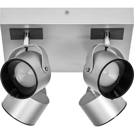 OSRAM Decor Spot Jupiter Plate 4099854471513 Plafonnier à spot LED, Projecteur mural LED LED LED intégrée 22 W argent (1/4)