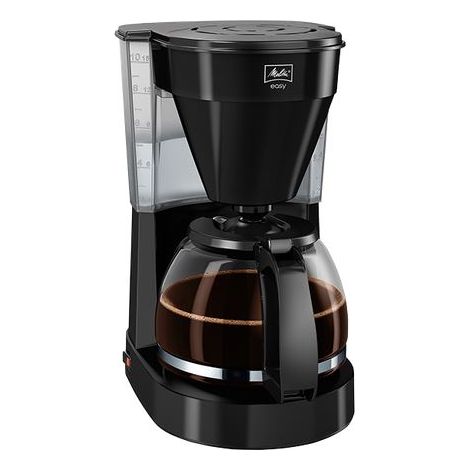 Melitta Easy Kaffeemaschine Schwarz Fassungsvermögen Tassen=10 Glaskanne