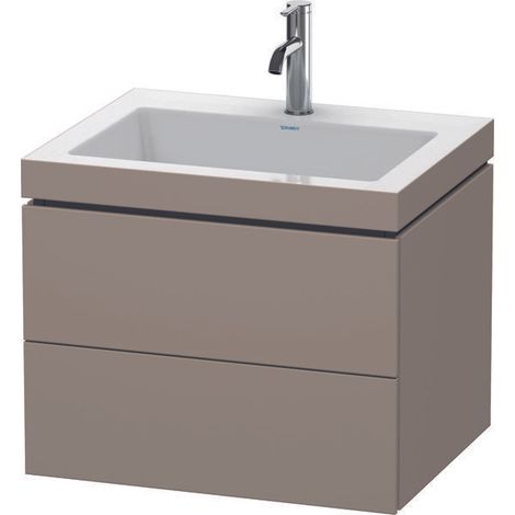 Lavabo para muebles Duravit L-Cube c-bonded con base, colgante, (1/3)