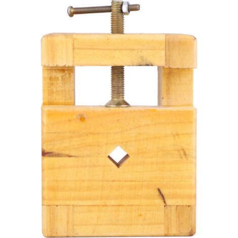 Mini pince plate en bois, étau de Table pour bricolage, pince à tampon pour la sculpture sur bois (grande) (1/5)