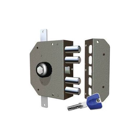 CR 3250 K55 SERRATURA APPL P/LEGNO TRIPL DX C/POMOLO