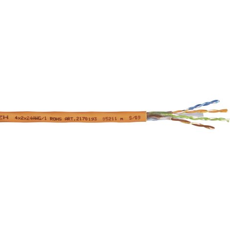 LAPP 2170186 Câble réseau CAT 6 U/UTP 4 x 2 x 0.2 mm² ivoire 100 m Y213681