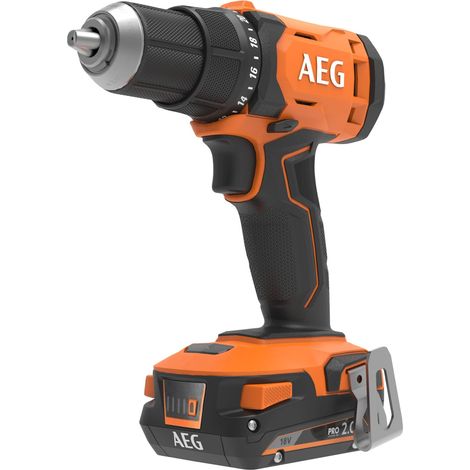 Perceuse visseuse 18V + 2 batteries 2,0 Ah + chargeur + coffret (1/5)