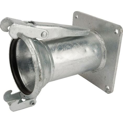 Giunto femmina 4" con flangia a 4 fori UNIVERSALE 4222300Z