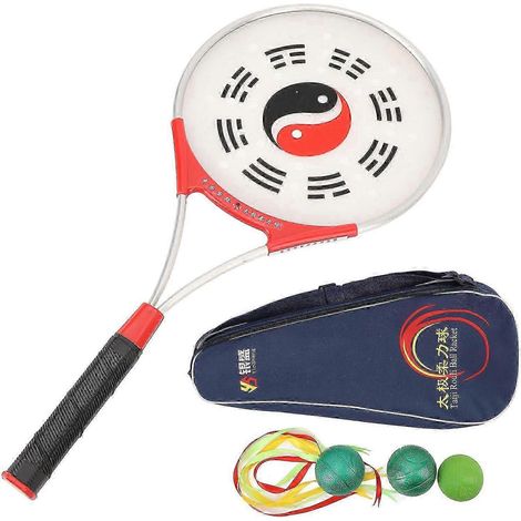 Ce set de raquettes de Tai Chi, fabriqué en alliage d'aluminium souple et léger, est idéal pour les seniors souhaitant faire de l'exercice et maintenir leur forme physique  d'excellente qualité. (1/5)