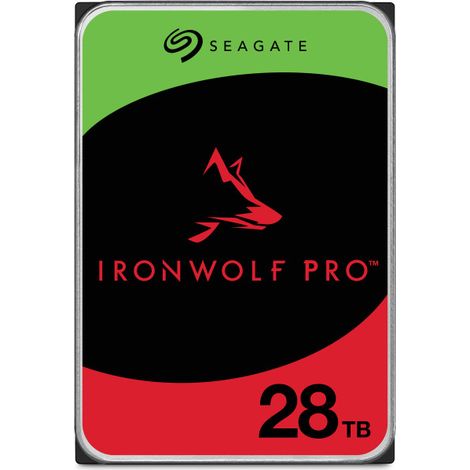 Disco Duro Seagate IronWolf Pro ST28000NT000 28 TB HDD 7200rpm SATA III NAS CMR (1/4)
