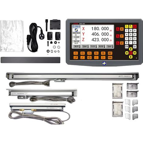 Kit d'affichage numérique, grand écran LCD, mesure de haute précision, DRO-KA300-KA300-KA50