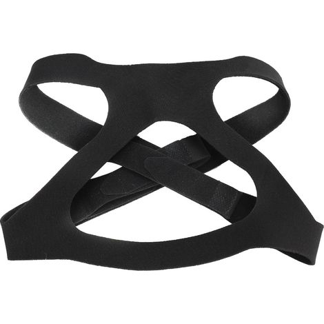 Masque de protection respiratoire universel avec bandeau ajustable pour accessoires de machine respiratoire (1/5)