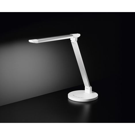 Lampe De Table Led 7W, Réglable 3000-6500K, Dimmable Avec Port Usb Intégré Et Interrupteur Tactile, Design Moderne Blanc - Perenz (138 Caractères) (1/3)