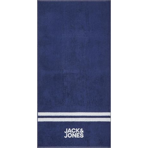 Serviette de plage Serviette 80 x 160 cm 100% coton éponge JACCLUB Serviette de bain Serviette de sport, Taille:Taille unique, Couleur:Ocean Cavern (12286236) (1/5)