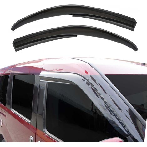 Déflecteurs De Vent Pluie d'air Compatible avec Fiat Doblo 2000-2010 Acrylique 2 Pcs (1/5)
