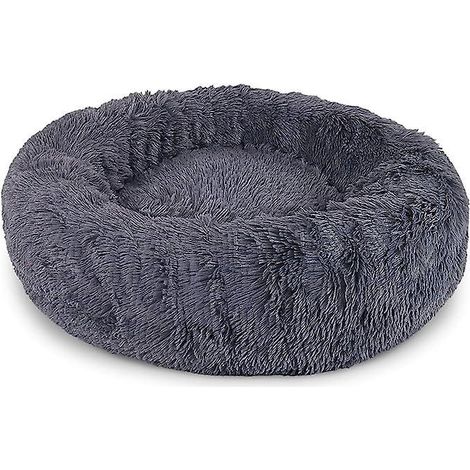 (60cm Gris Fonc) Panier Rond Tapis Pour Chien Panier Pour Chat Donuts (1/5)