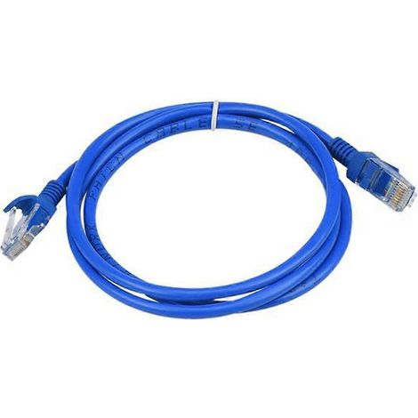 Câble réseau Internet long et pratique pour PC, modem et routeur (bleu)-165.00X0.50X0.50CM-Blue (1/3)