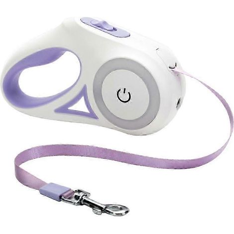 Laisse rétractable automatique pour chien, sécurité optimale, facile à mettre et à enlever (1 pièce) (1/5)