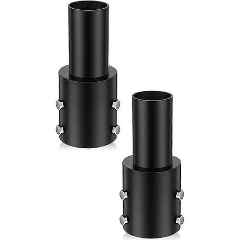 Adaptateur de tenon pour poteau d'éclairage extérieur (2 pièces) - Fixation par glissement - Adaptateur de tenon pour poteau rond de 3 pouces - 2 3/8 pouces (1/5)