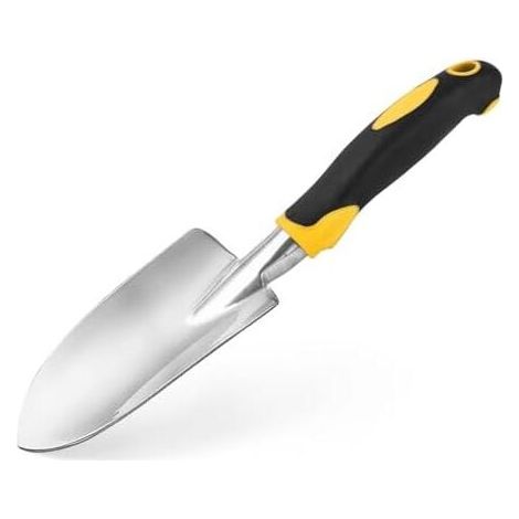 CSPARCV Paletta da giardino in acciaio inox 30x7cm per piantare, trapiantare, diserbare, spostare (1/4)