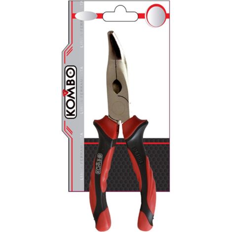 PINZA UNIVERSALE A BECCHI SEMITONDI CURVI 200MM