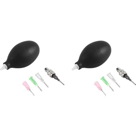 Set mit 2 Töpferwerkzeugen und -zubehör: Keramik-Präzisionsapplikator, 3-Unzen-Applikatorspitzen (schwarz) (1/5)