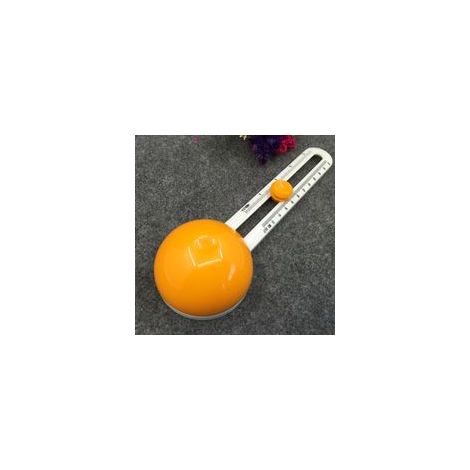 BRAVIX Kreisschneider, Papierkreise schneiden, Ersatzteile, Rotationsklingen-Papierschneider, Kreisschneider, Runder Papierschneider für Scrapbooking (Orange)