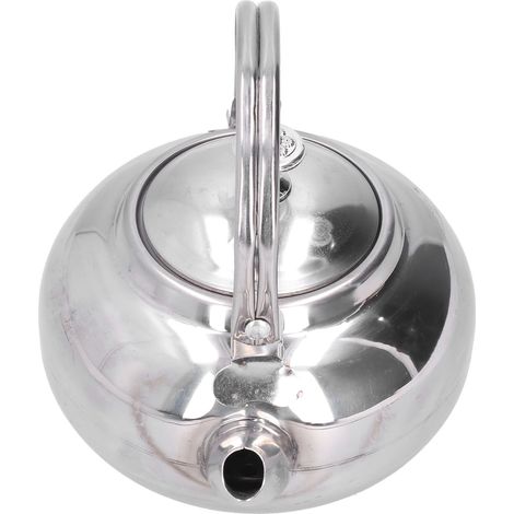 Nichtmagnetischer Edelstahl-Wasserkocher, Filter-Teekanne für Restaurants, 16 cm, ideal für Tee und Kaffee. (1/5)