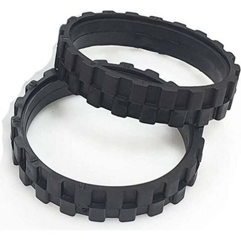 Pneus pour IROBOT ROOMBA séries 500, 600, 700, 800 et 900 (lot de 2) Antidérapant, excellente adhérence et facile à monter (1/5)