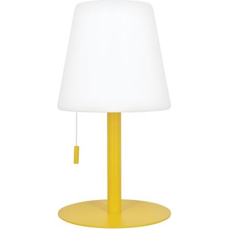 Xanlite – Lampe à poser rechargeable en métal IP44 – Hauteur ajustable 31-46 cm – 400 lumens – Température de couleur 3000K/4000K/5000K – LP16CJRCCT (1/5)