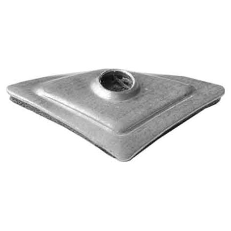 RONDELLA ROMBOIDALE 27x27 mm - 100 pezzi