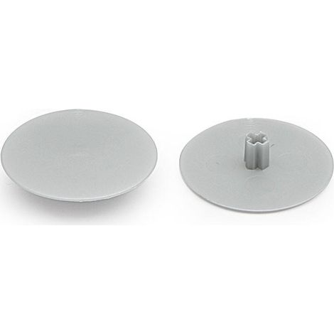 tapa embellecedora allen 6 ø40mm pivote de 8mm acabado gris metal (1/3)