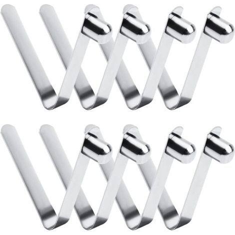 clips de resorte, clips de resorte de 8 mm para kayak, clips de resorte de acero inoxidable con botón pulsador para remos de camping y postes de tiendas de campaña (1/3)