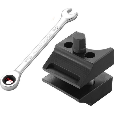 Outil d'écartement de Jambe de Force, Écarteur de Fusée de Direction de Moyeu de Jambe de Suspension, Douille D'écartement de Jambe de Suspension Facile à Utiliser, Outil en Métal Amortisseur