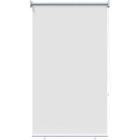 Roller Blind UV Protection White 60 x 140 cm Polyester vidaXL