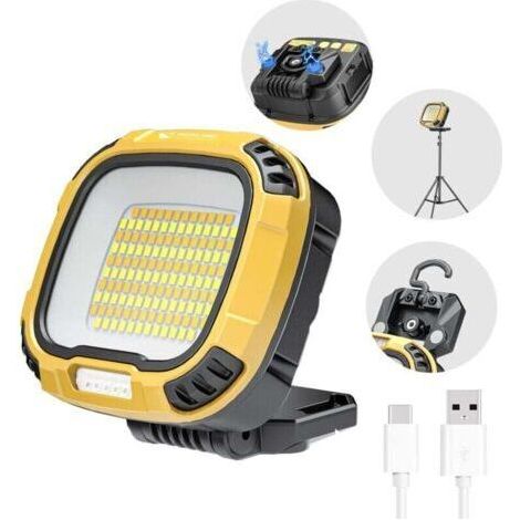 Lampe de Travail,Light d'inspection LED Rechargeable Portable,Lumière Pour Auto Garage Camping d'urgence, Lampe-de-Travail-Inspection-Éclairage (1/4)