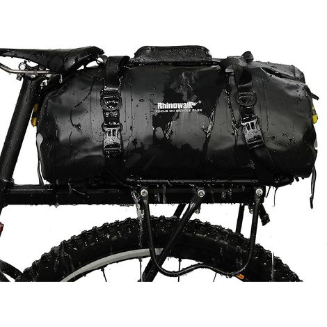 Sac de voyage étanche 20L multifonction, sac de coffre arrière pour vélo, sacoche de porte-bagages vélo