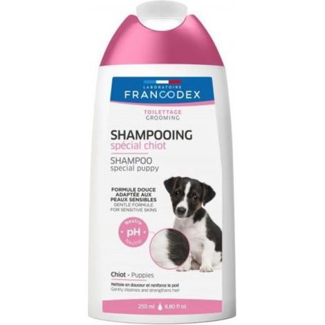 Shampooing 250ml Spécial Chiot et chaton - Francodex (1/3)