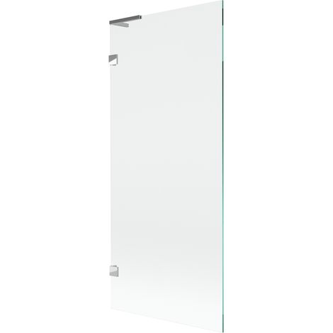 Mexen Lunar L paroi de baignoire 1-volet 80 x 150 cm, transparent, chrome - 897L-080-000-01-00 (1/5)