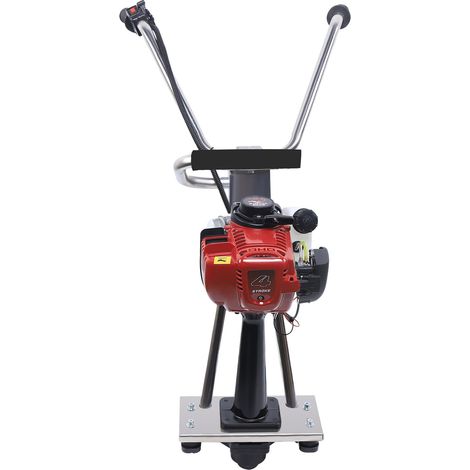 Vibromasseur pour béton, 4 temps, 900 W, 35,8 cm³, 9500 à 10000 fois/min, compresseur de béton, force excitante, jusqu'à 260 kg, pour le compactage du béton (1/5)