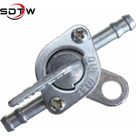 Robinet essence simple entrée/sortie pour VTT 70-110cc (1/5)