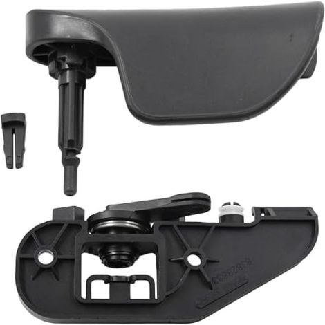 Soporte y conjunto de manija de apertura del capó adecuados, compatibles con Audi TT TTRS 2007-2014. (1/4)