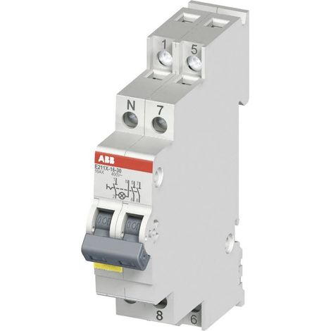 Interruttore con LED 16 A 2 NA 250 V/AC, 400 V/AC ABB 2CCA703110R0001 (1/2)