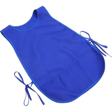 Tablier de travail Healeved, modèle gilet, en polyester, avec 2 poches et liens latéraux réglables. (1/5)