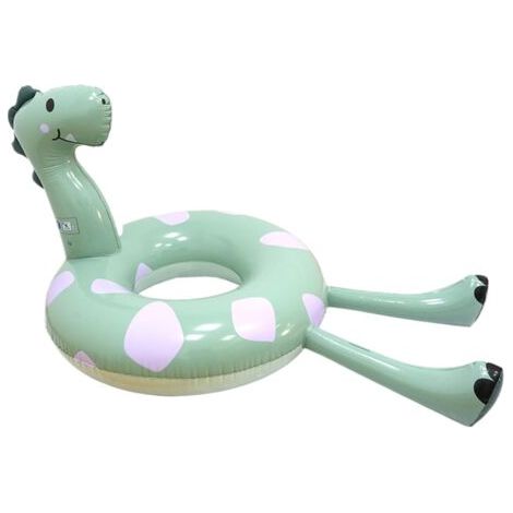 Bouée gonflable dinosaure en PVC - Grande île de baignade renforcée pour adultes - Idéale pour les sports aquatiques et la détente (1/5)