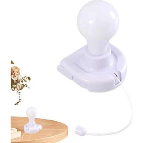 1 Lampe à tirette, commande manuelle, applique murale LED, éclairage d'ambiance, pour cuisine chambre loft (1/5)