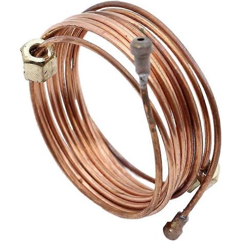 Kit de manomètre de pression d'huile mécanique de 72 pouces avec tubes et raccords en cuivre pour modification du manomètre (1/5)