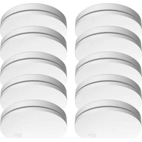 Détecteur de Fumée - ELRO - FS4610 - 10-Pack - Design Fin - Batterie 10 ans - Alarme 85 dB (1/5)