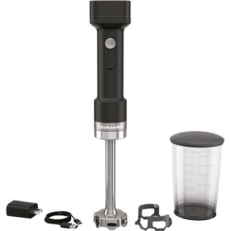 Kabelloser Stabmixer mit Akku Schwarz Lakritz - 5khbrv71bm - Kitchenaid